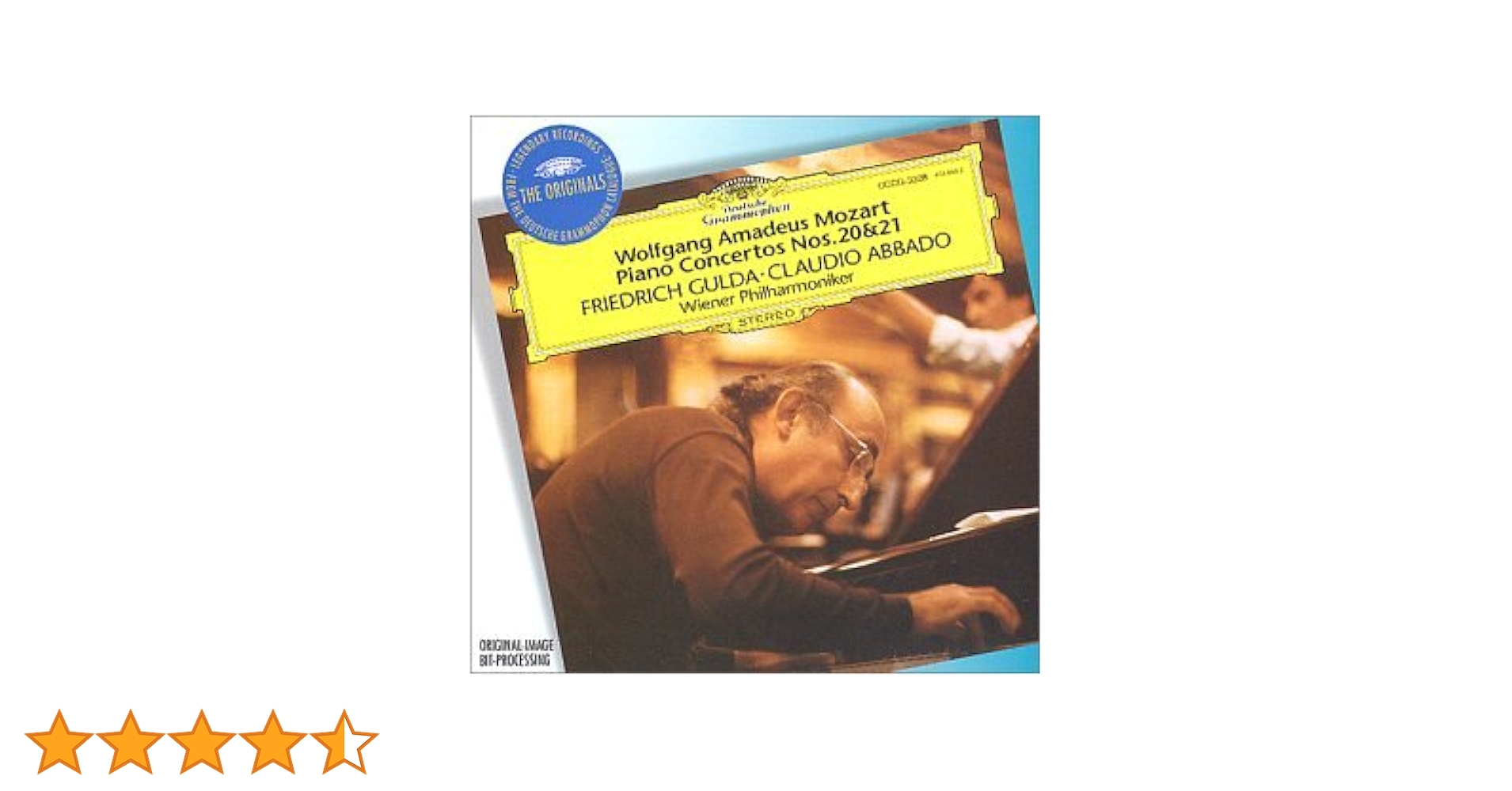 CD クラウディオ・アバド, ウィーン モーツァルト ピアノ協奏曲 第20番&amp;amp;第21番 ESSG90182 ESOTERIC /00110 ピアノ協奏曲第20番、第21番 フリードリヒ・グルダ